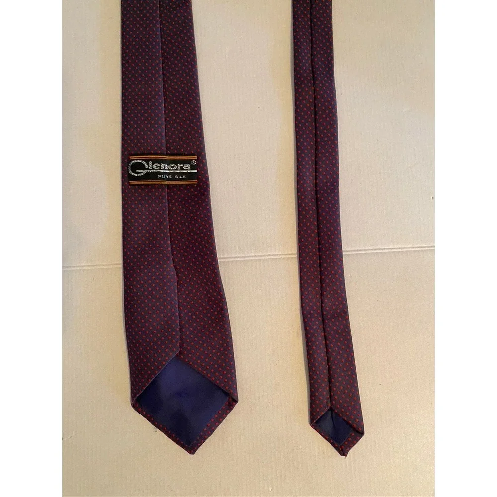Glenora necktie crafted